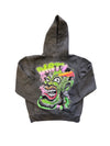DIRTY LAUNDRY GREEN FACE HOODIE (GREY)