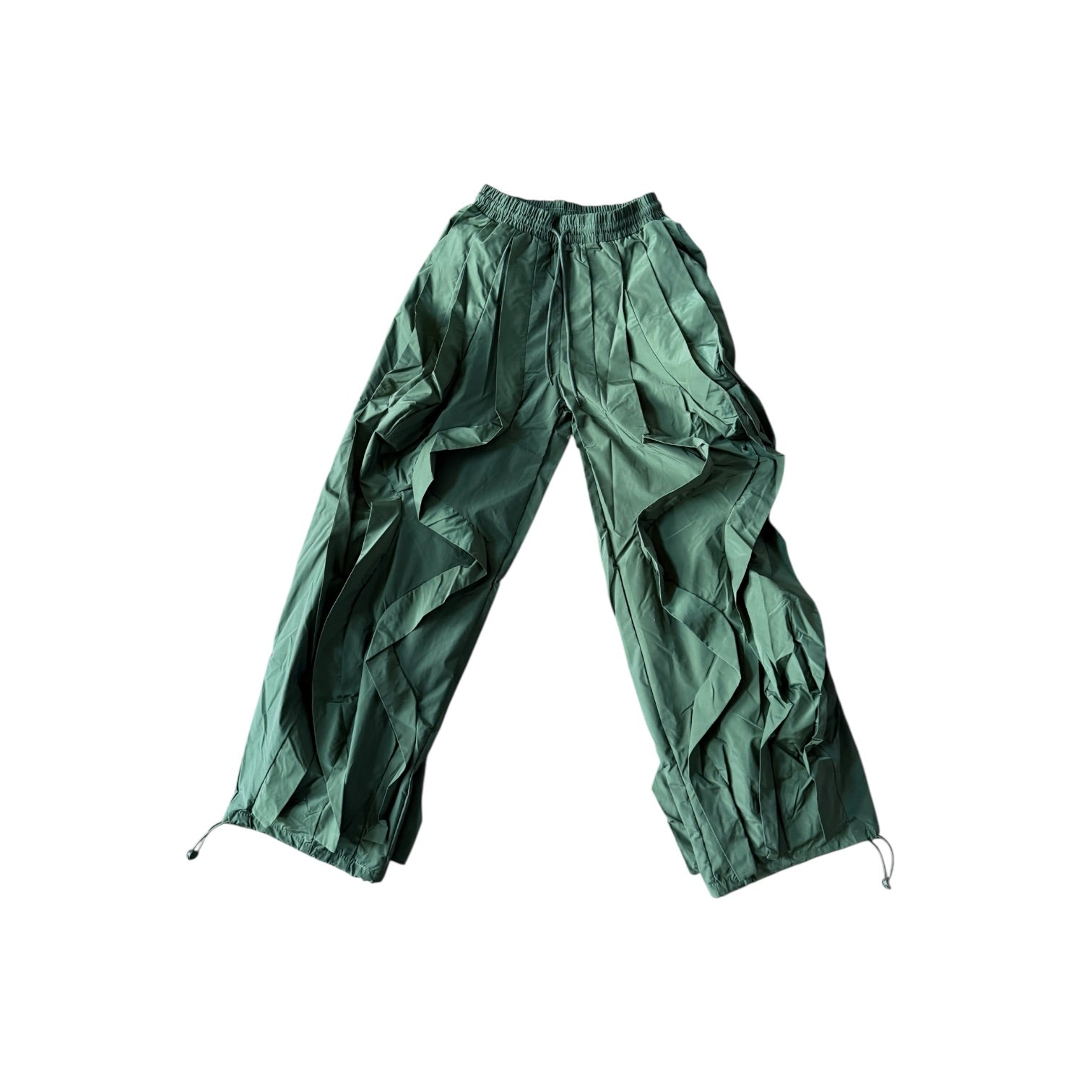 RUFFLE DETAILED WIDE LEG FLIGHT PANTS (Women’s)