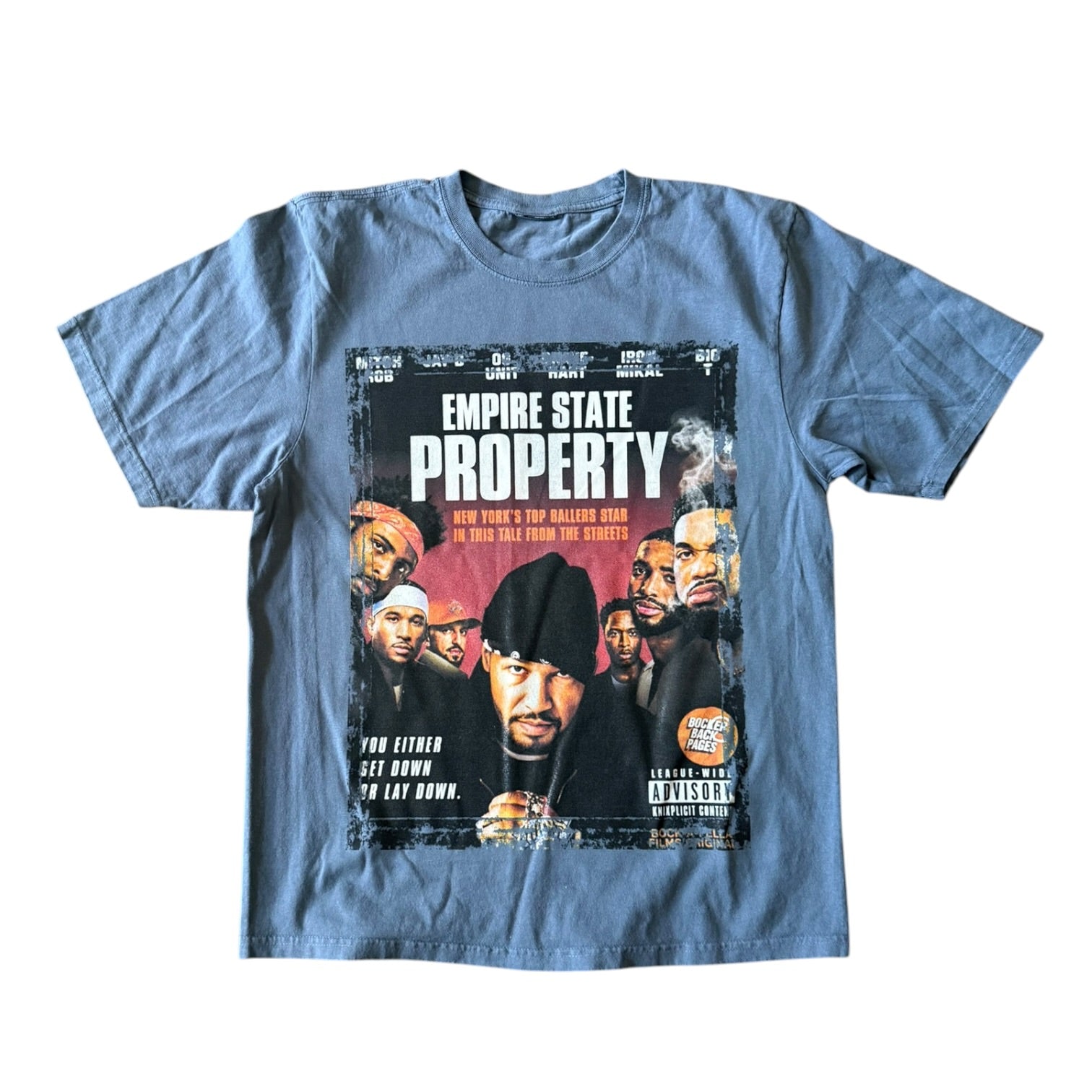 NY KNICKS EMPIRE STATE PROPERTY TEE (BLUE)