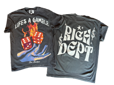 BB LIFES A GAMBLE (GRAY)
