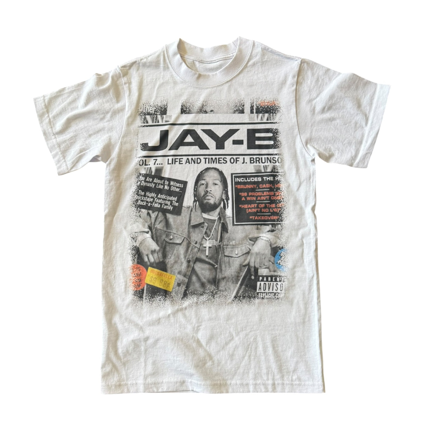 NY KNICKS JAY-B TEE (WHITE)