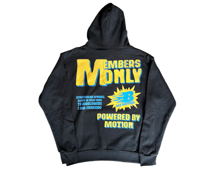 BB MOTION CLUB HOODIE (BLACK)