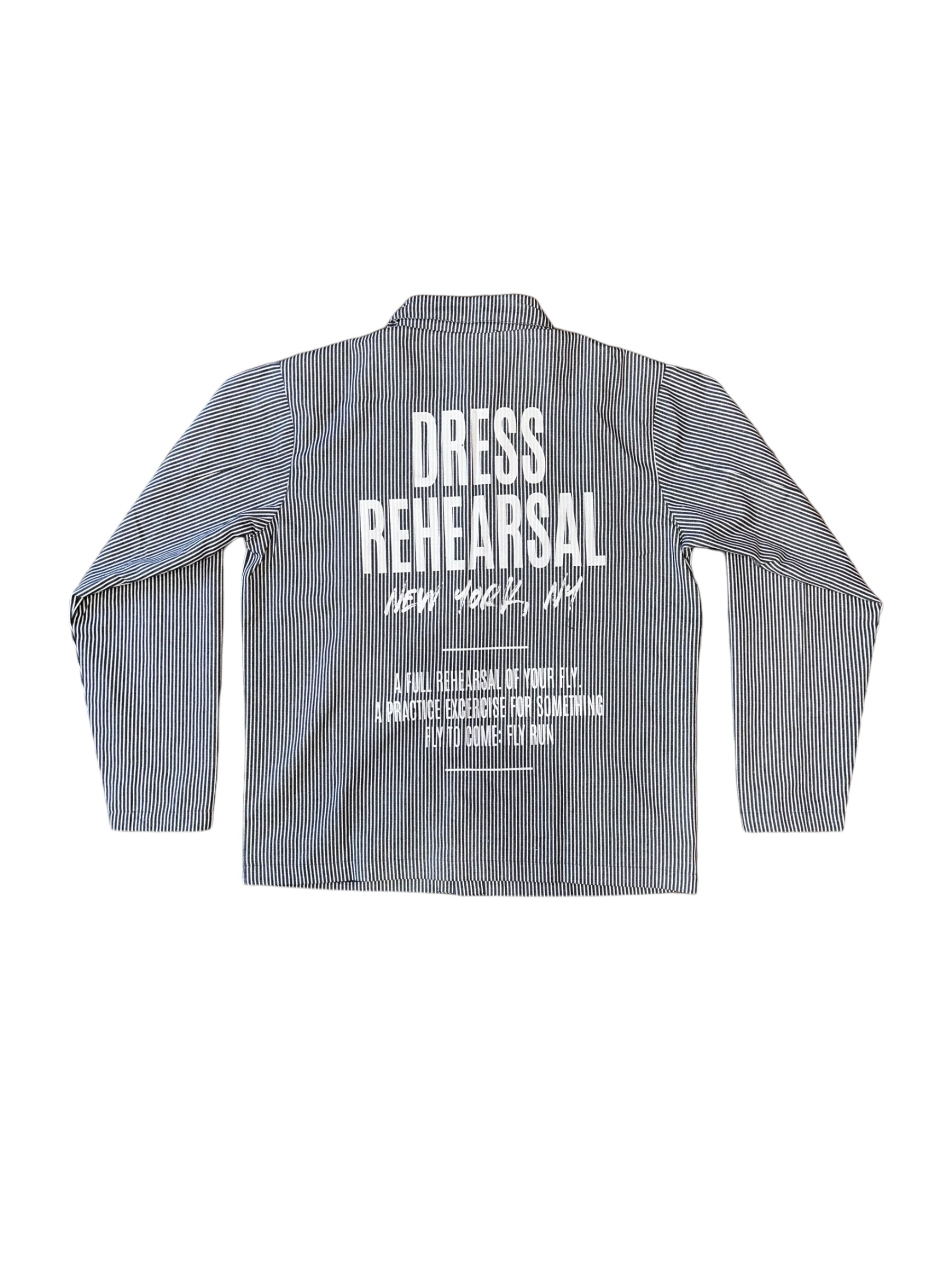DRESS REHEARSAL SEERSUCKER JACKET (BLUE)
