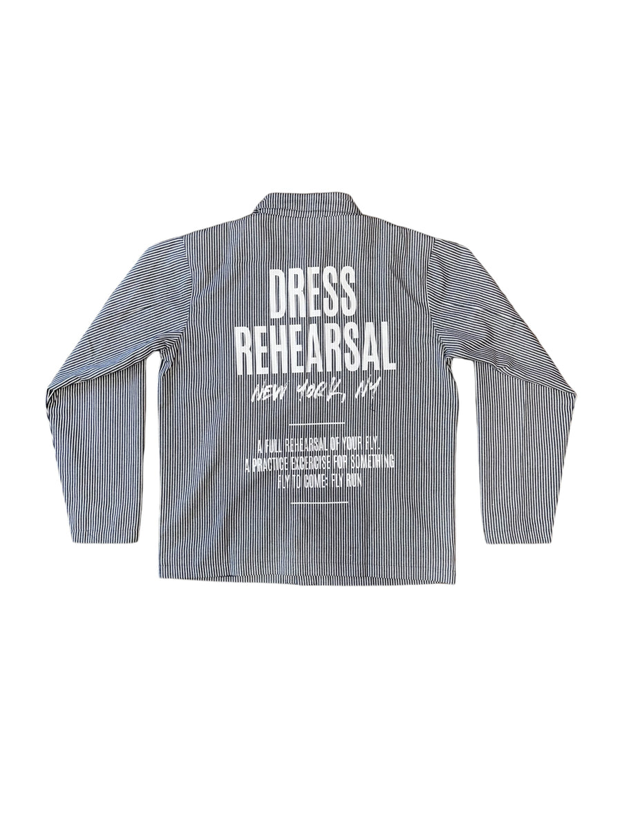 DRESS REHEARSAL SEERSUCKER JACKET (BLUE)