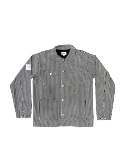 DRESS REHEARSAL SEERSUCKER JACKET (BLACK)