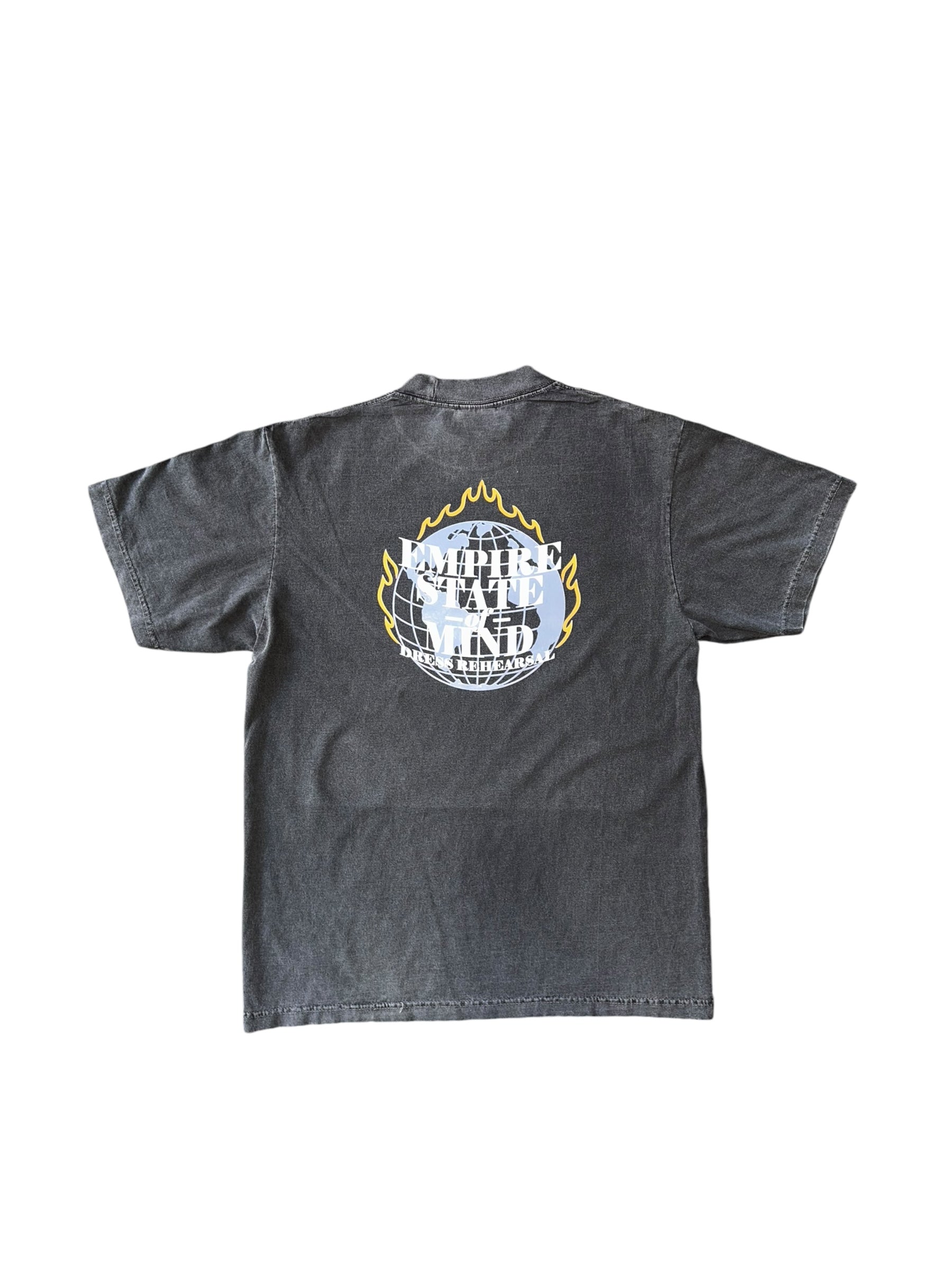DR EMPIRE STATE OF MIND TEE (WASHED GREY)