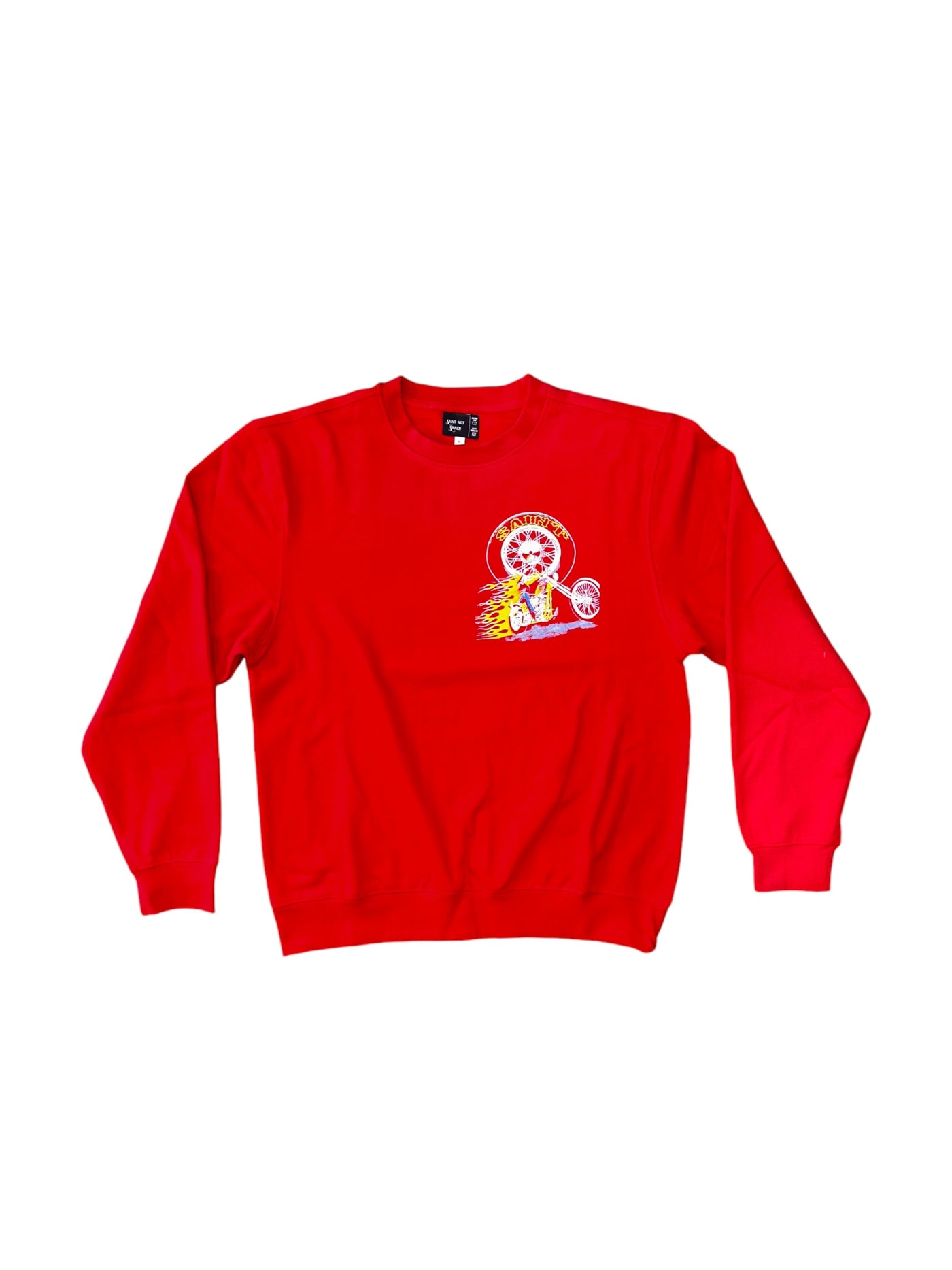 SNS PATCHWORK CREWNECK SWEATSHIRT