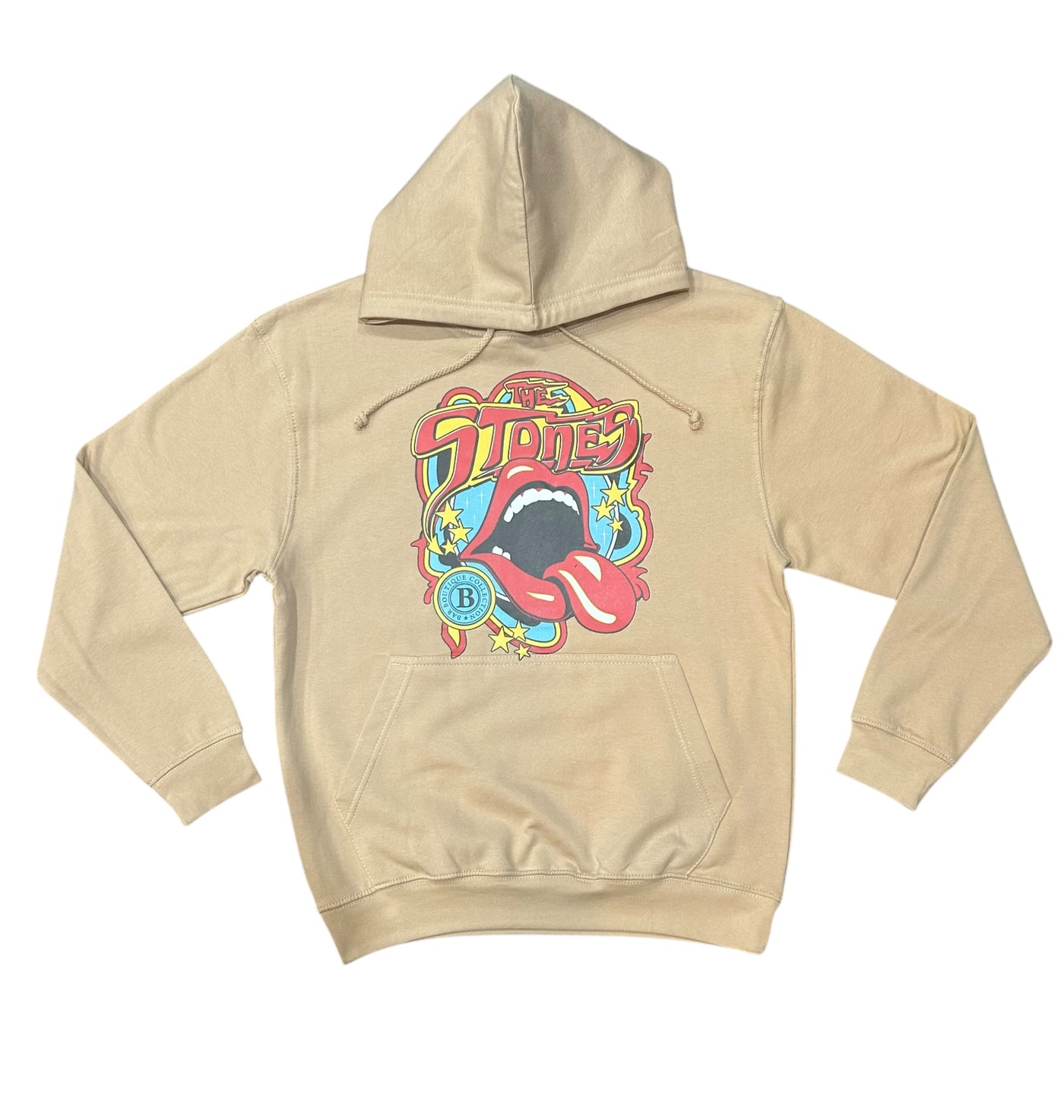 THE STONES HOODIE (CAMEL)