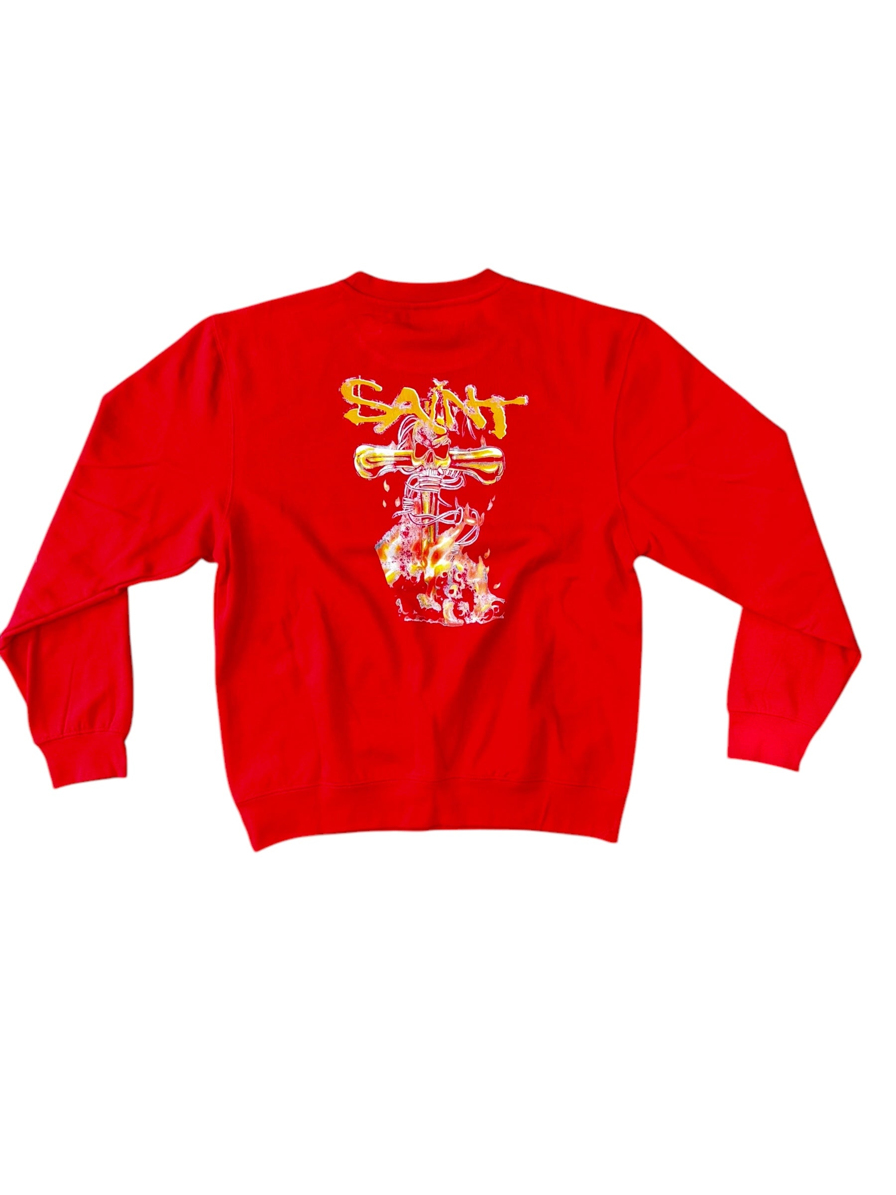 SNS PATCHWORK CREWNECK SWEATSHIRT
