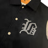 BB COLLARED VARSITY JACKET (BLACK)
