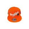 BROOKLYN SNAPBACK HAT (ORANGE)