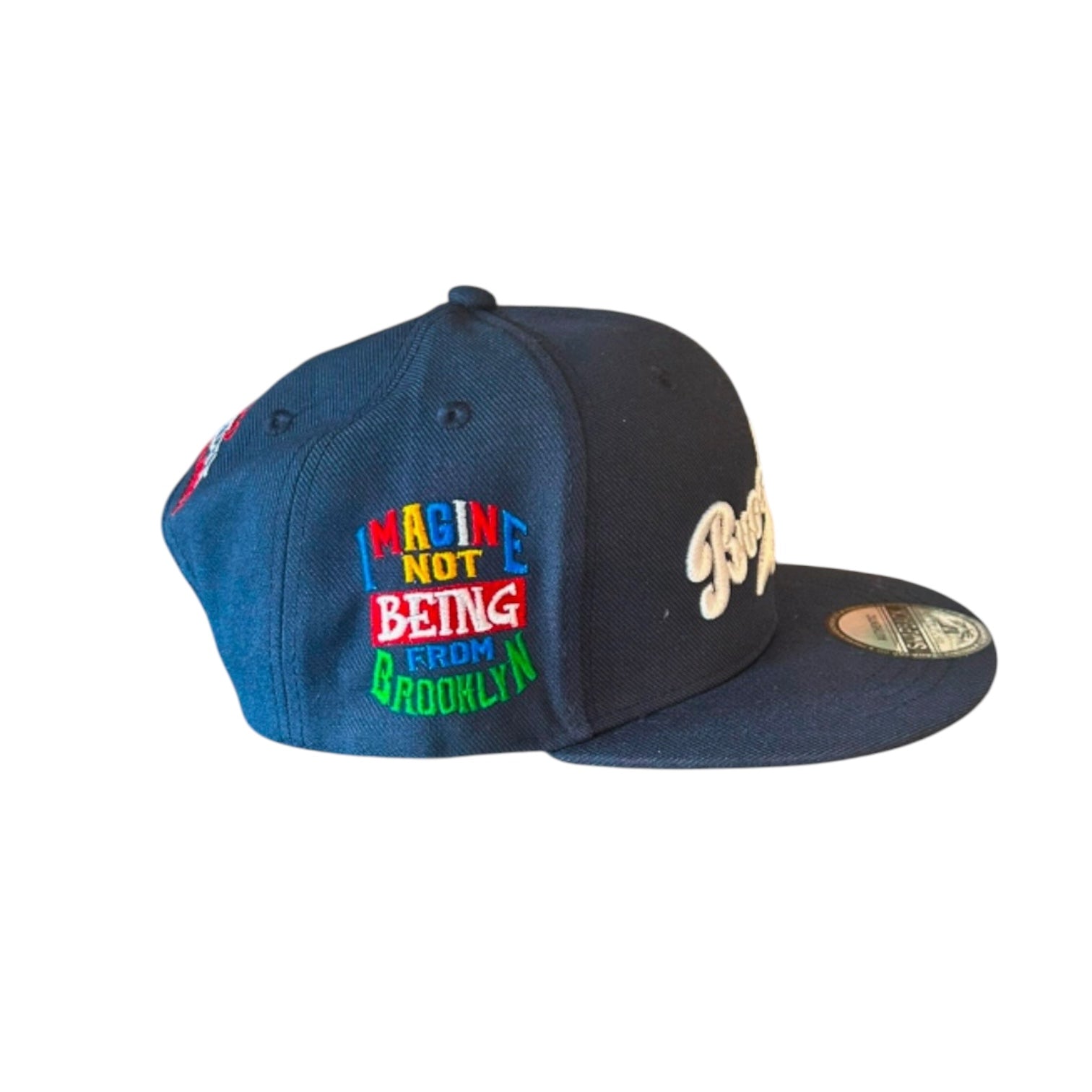 BROOKLYN SNAPBACK HAT (NAVY)