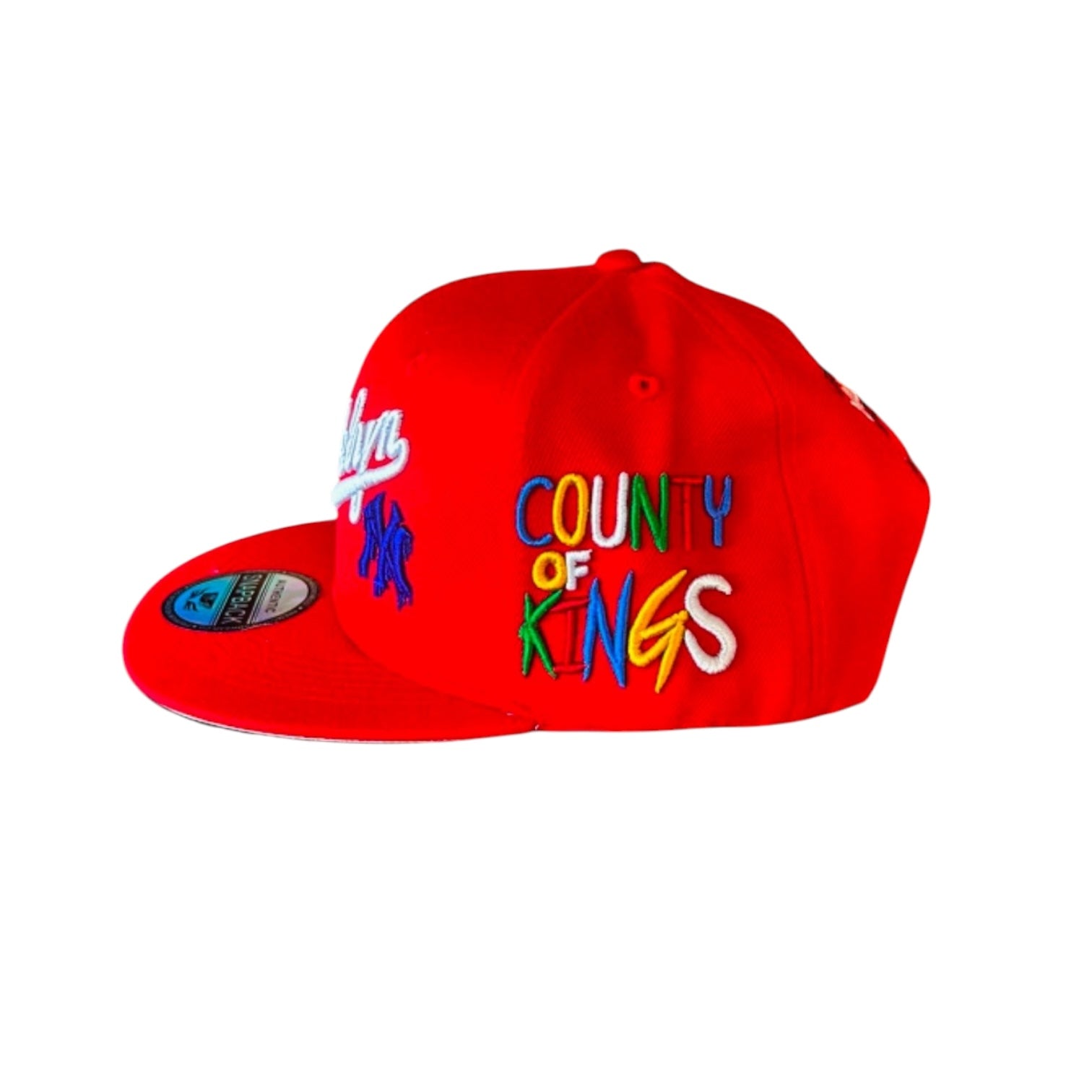 BROOKLYN SNAPBACK HAT (RED)