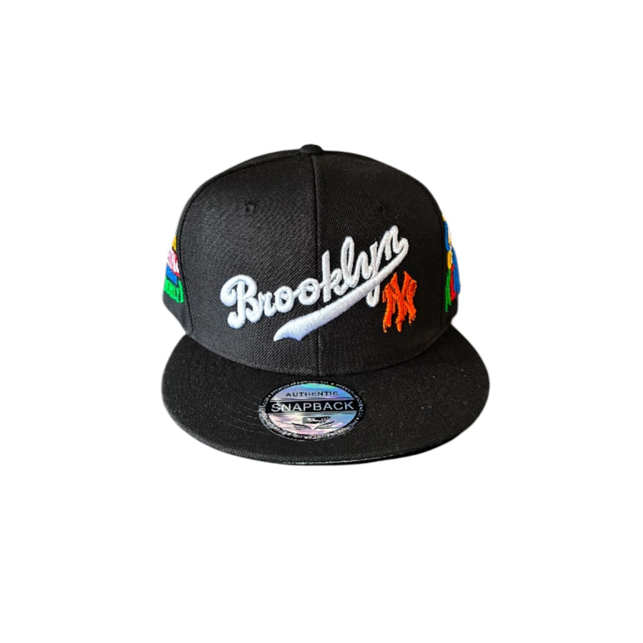 BROOKLYN SNAPBACK HAT (BLACK)