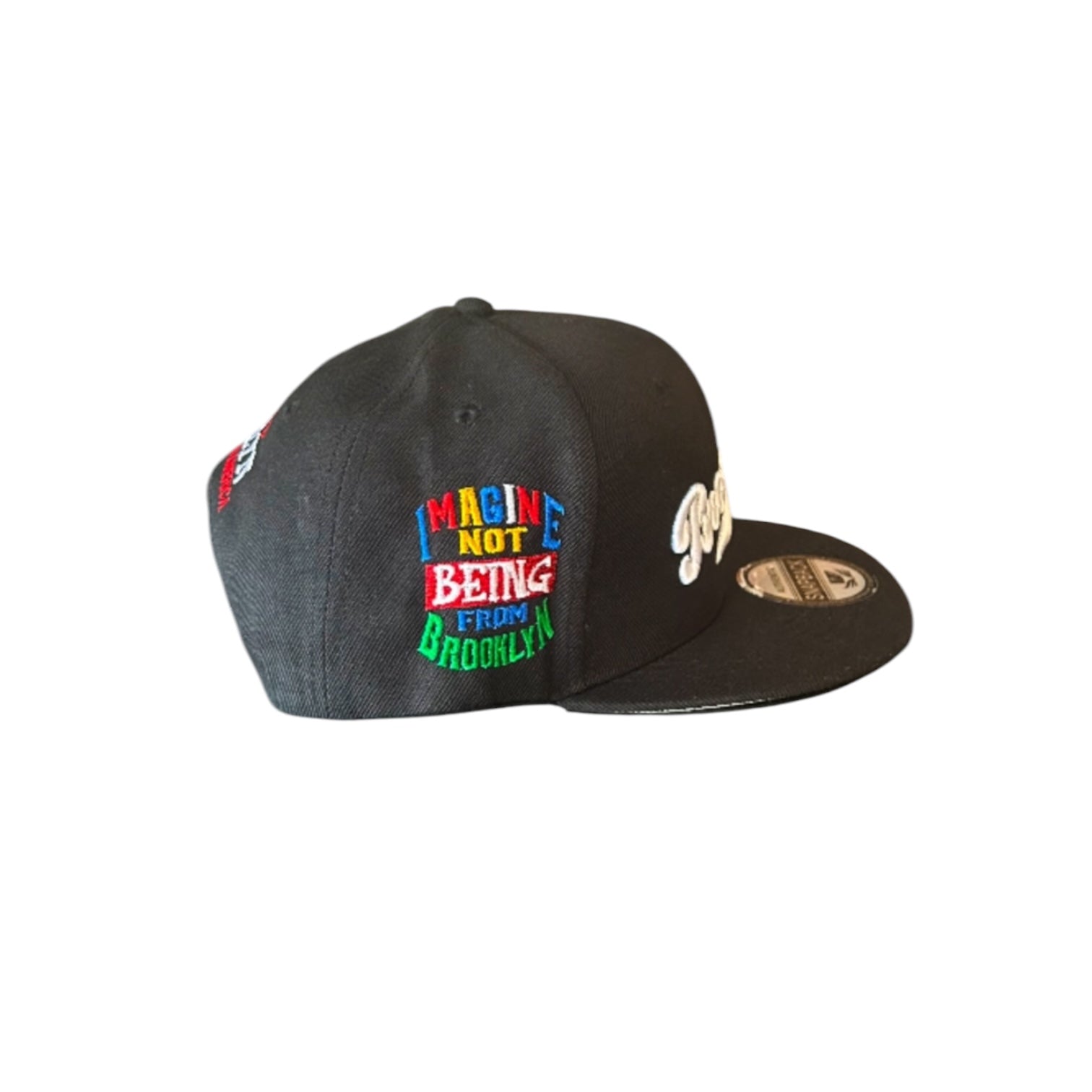 BROOKLYN SNAPBACK HAT (BLACK)