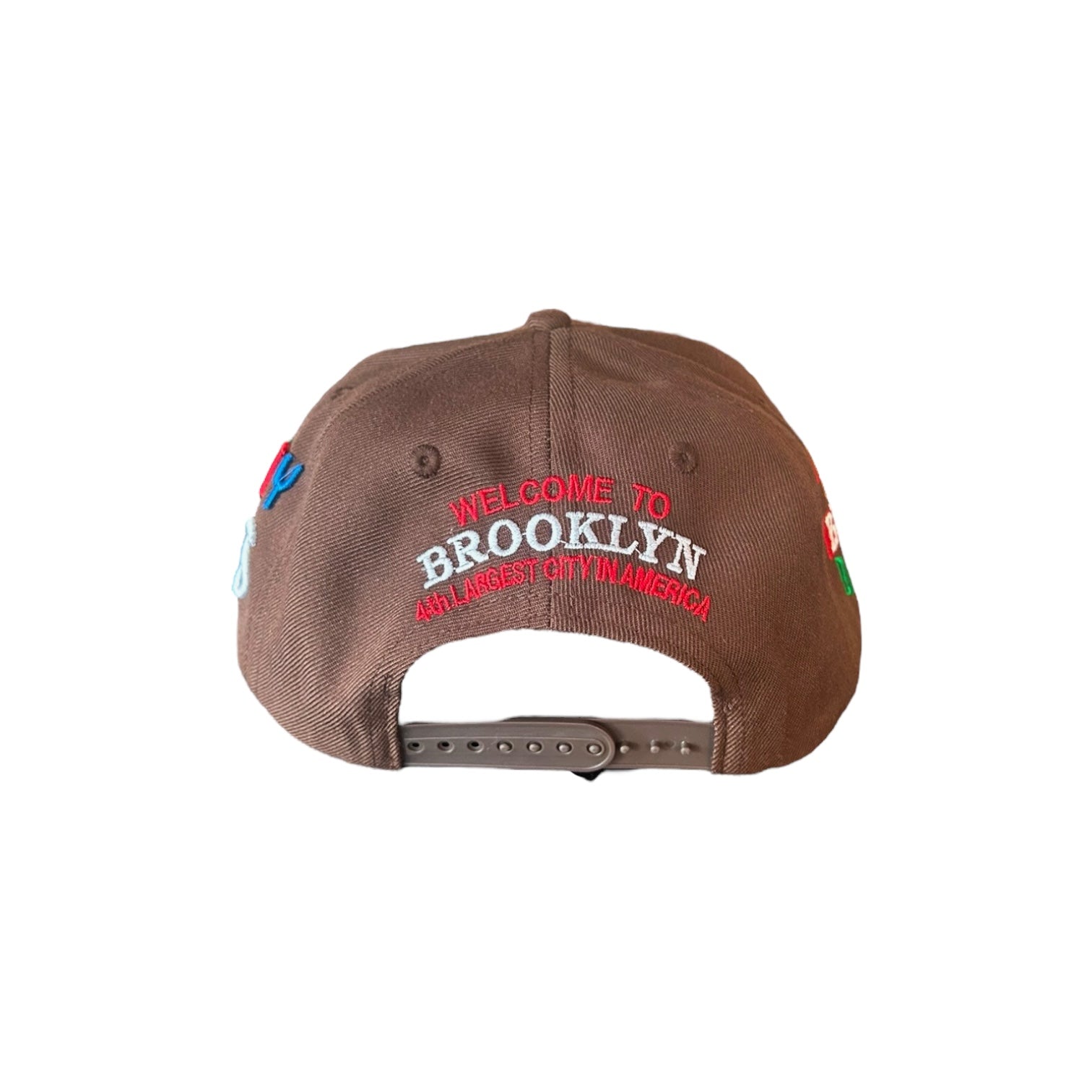 BROOKLYN SNAPBACK HAT (BROWN)