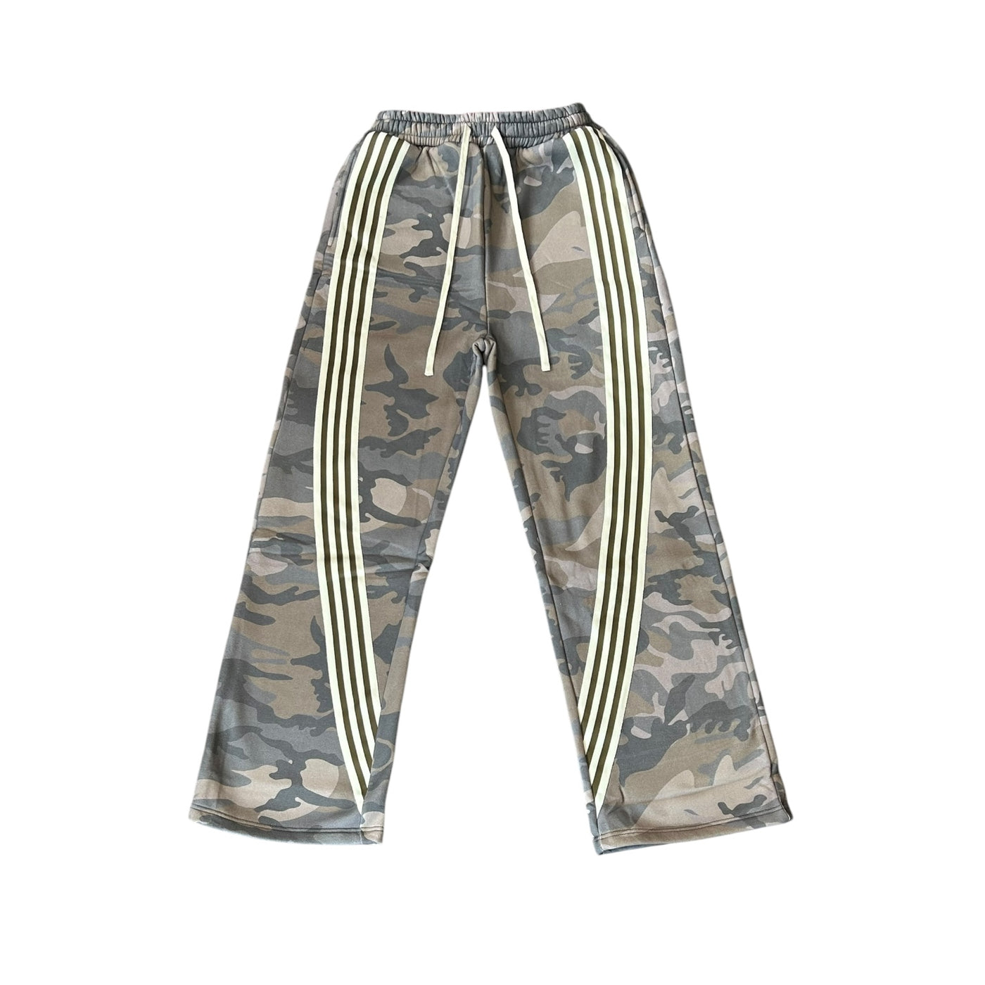 BB IRREGULAR STRIPE TRACK PANT (CAMO)