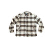 RS MOHAIR FLANNEL SHACKET (BROWN)