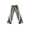 BB IRREGULAR STRIPE PLEATHER TRACK PANT (BROWN)