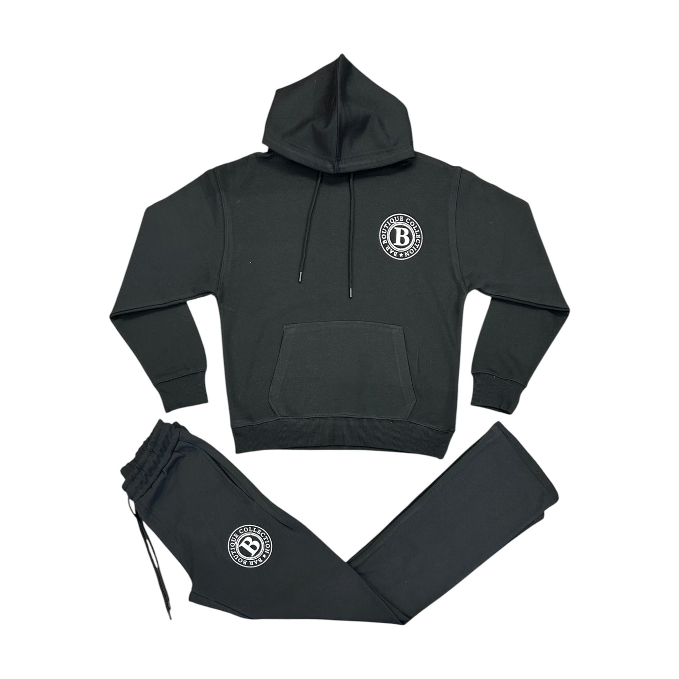 BB STACKED SWEATSUIT (BLACK)