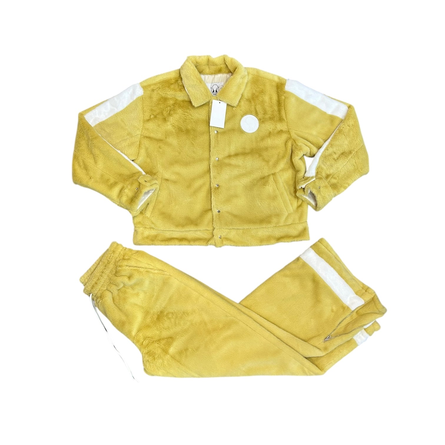 THE STUART COLLECTION FUR PANTS (YELLOW)