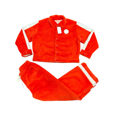 THE STUART COLLECTION FUR PANTS (RED)