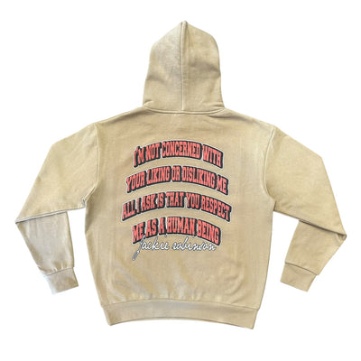 TC JACKIE CARTOON HOODIE (BEIGE)