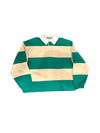 EPTM RUGBY POLO (KELLY GREEN/CREAM)