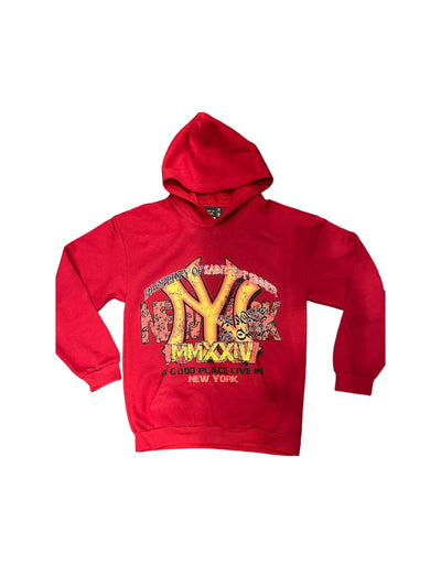 SNS NYC HOODIE (RED)
