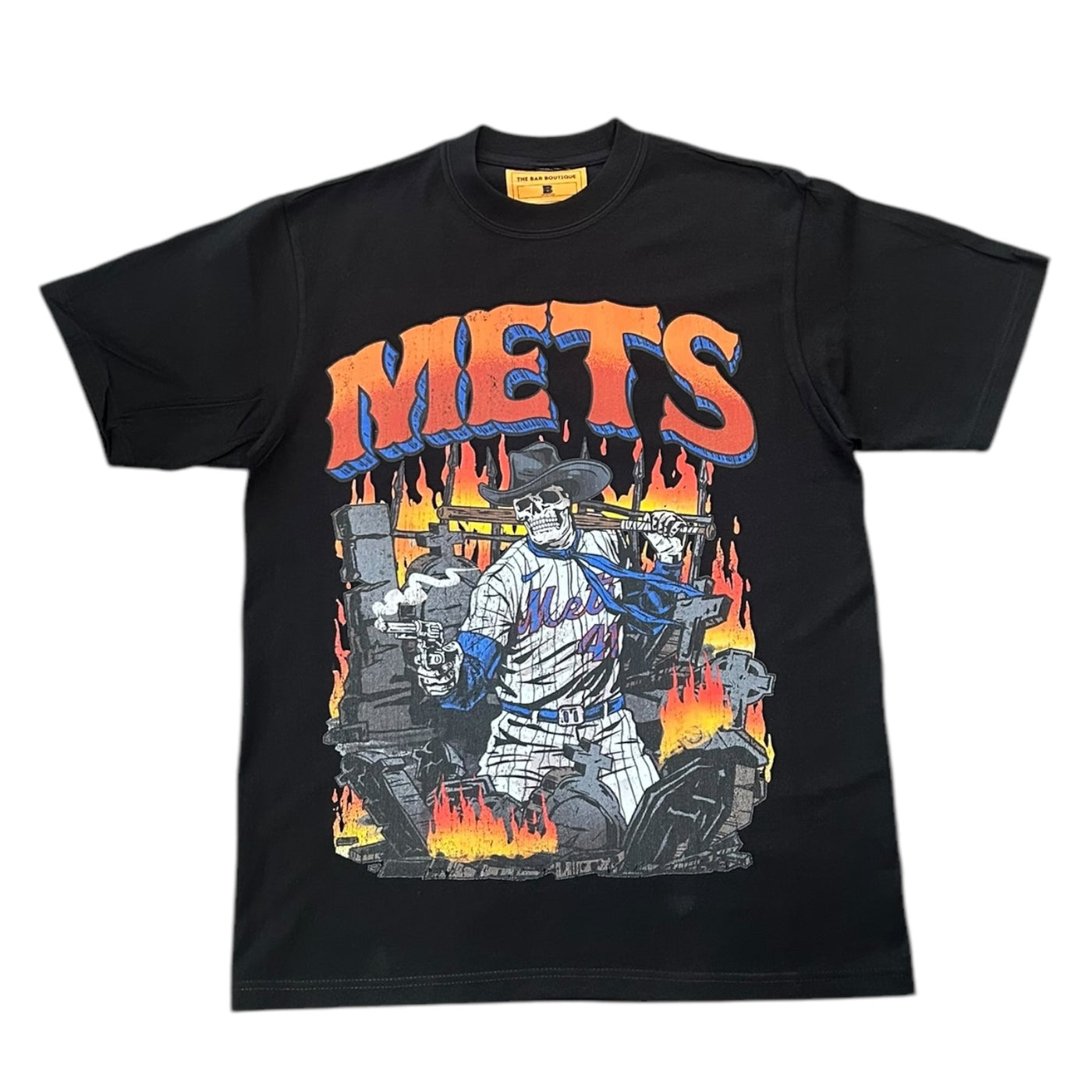 TC METS TEE (BLACK)