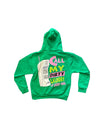 DIRTY LAUNDRY CALL ME HOODIE (KELLY GREEN)