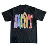 SNS SAINT WORD RHINESTONE TEE (BLACK)