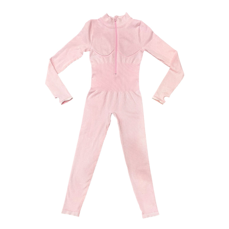 JUMPSUIT ACID WASH (PINK)