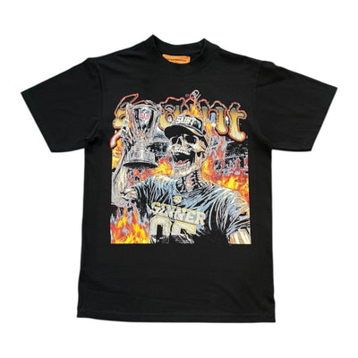SNS FOOTBALL SAINT RHINESTONE TEE (BLACK)