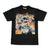 SNS FOOTBALL SAINT RHINESTONE TEE (BLACK)