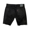 BB MEN’S LEVI’S CUSTOMIZED RHINESTONE JEAN SHORTS - DROP 7/18/25