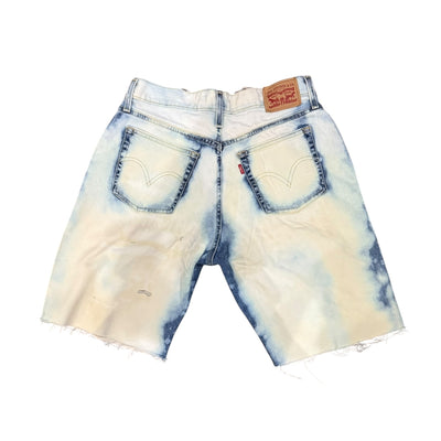 BB WOMEN’S LEVI’S CUSTOMIZED RHINESTONE JEAN SHORTS - DROP 7/18/25
