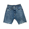 BB MEN’S LEVI’S CUSTOMIZED RHINESTONE JEAN SHORTS - DROP 7/18/25
