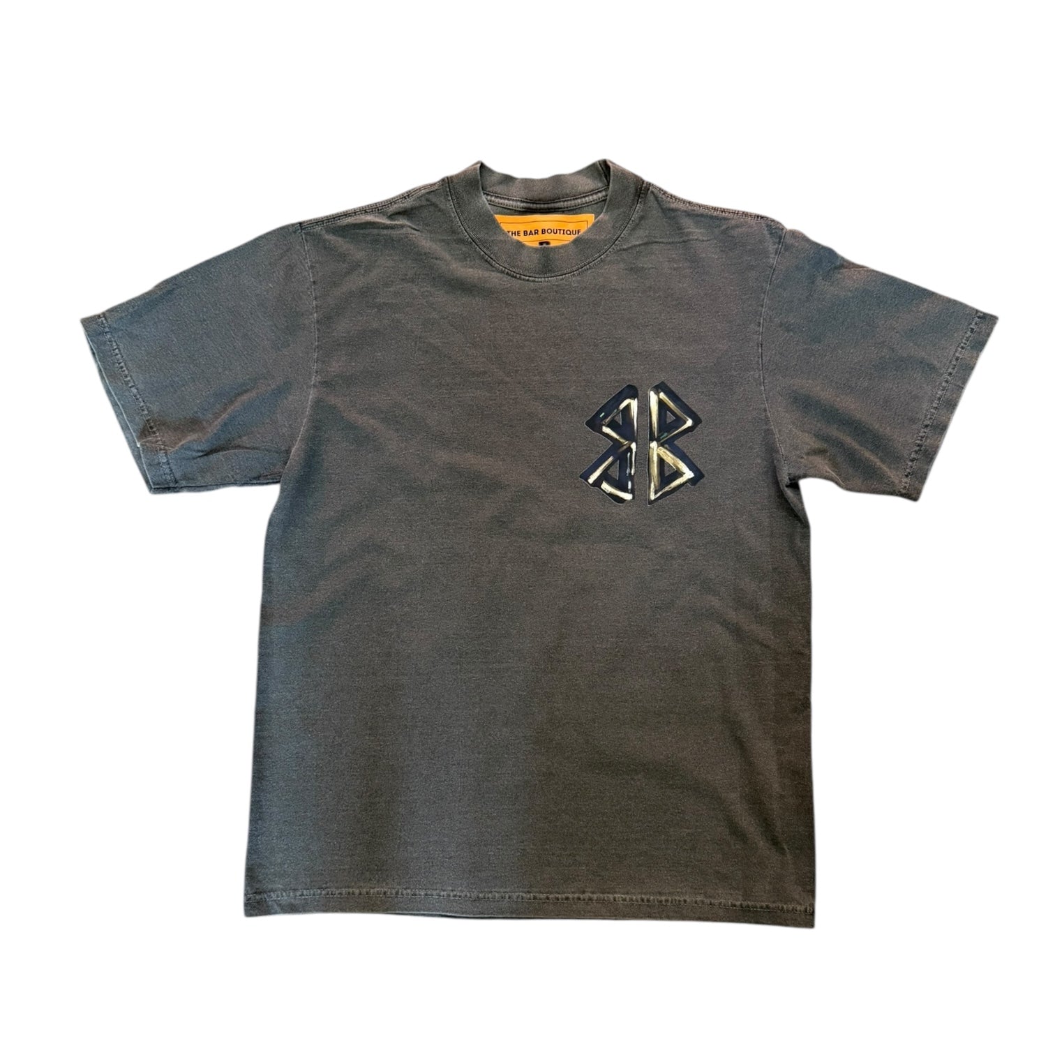 BB NEW YORK STATUE OF LIBERTY TEE (WASHED DARK GREY)