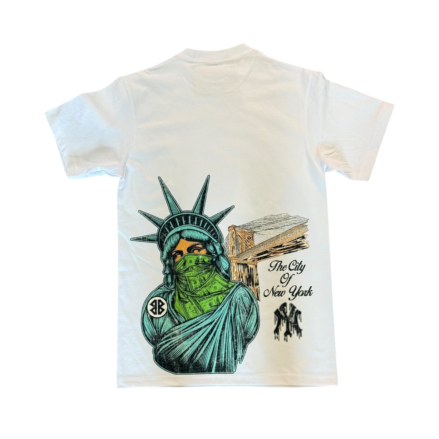 BB NEW YORK STATUE OF LIBERTY TEE (WHITE)