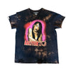 AALIYAH RHINESTONE TEE (TIE DYE BLACK)