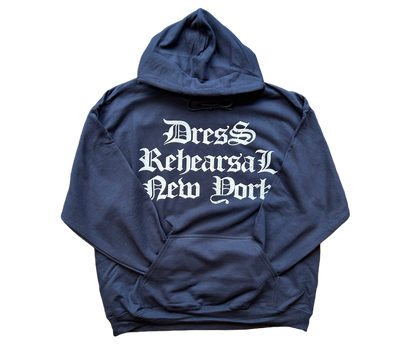 DR SKULL BLUE HOODIE (NAVY)