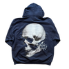 DR SKULL BLUE HOODIE (NAVY)