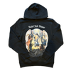 SNS HOLY SINNER HOODIE (BLACK) white