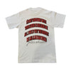 TC JACKIE CARTOON (RED WORDS) TEE (WHITE)