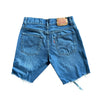 BB WOMEN’S LEVI’S (B) CUSTOMIZED RHINESTONE JEAN SHORTS - DROP 7/25/25