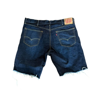 BB MEN’S LEVI’S CUSTOMIZED (B) RHINESTONE JEAN SHORTS - DROP 7/25/25