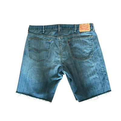 BB MEN’S LEVI’S CUSTOMIZED (B) RHINESTONE JEAN SHORTS - DROP 7/25/25