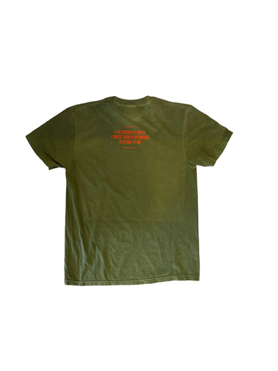 DRESS REHEARSAL SIGNATURE TEE (ARMY GREEN)