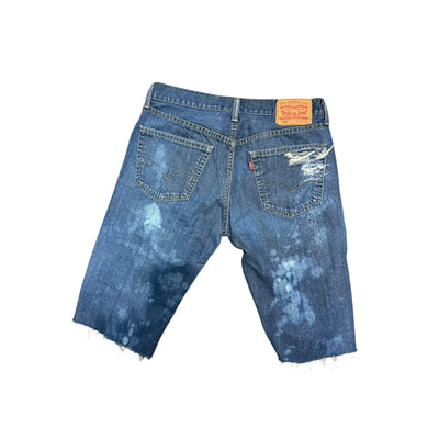 BB MEN’S LEVI’S (NEW BB) CUSTOMIZED RHINESTONE JEAN SHORTS - DROP 8/1/25